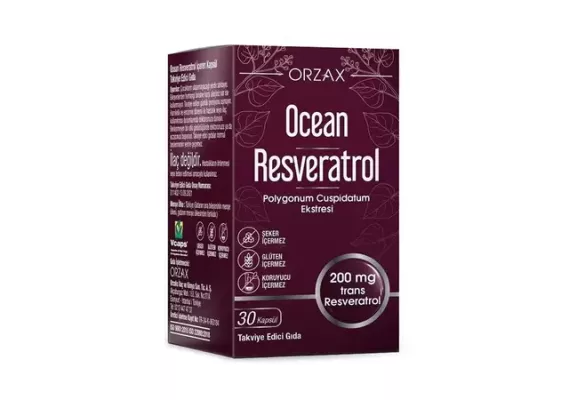 Orzax Ocean Resveratrol 30 капсул