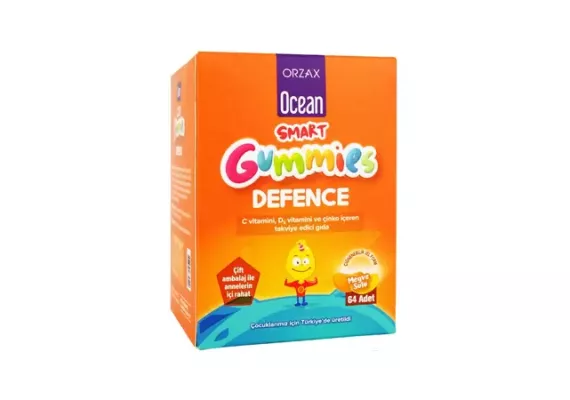 Orzax Ocean Smart Gumies Defense, витаминный комплекс для детей, 64 жевательных конфет