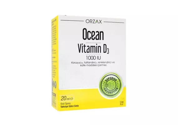 Orzax Ocean Vitamin D3 1000 Спрей 20 мл