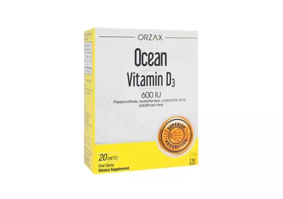 Orzax Ocean Vitamin D3 600 МЕ 20 мл