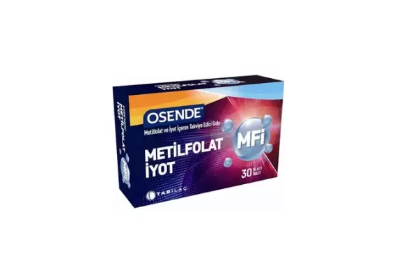 Osende Methylfolate + iodine, 30 таблеток