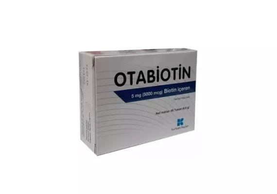 Otabiotin 5 мг biotin, пищевая добавка, 60 таблеток