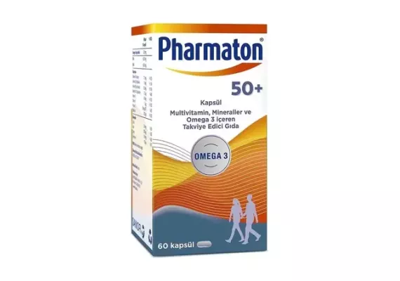 Pharmaton 50 Plus 60 капсул