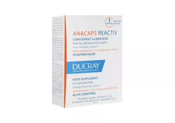 Ducray Anacaps Reactiv 30 капсул