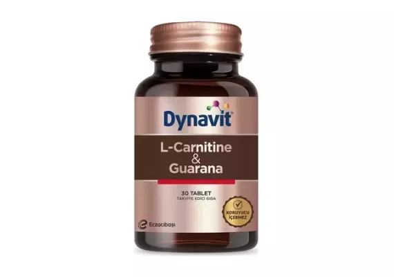 Dynavit L-Carnitine & Guarana 30 таблеток