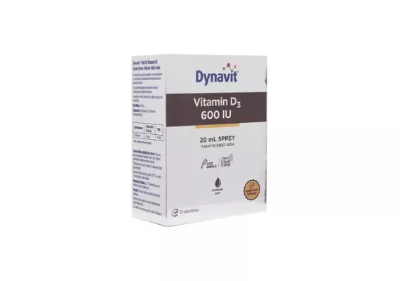 Dynavit Vitamin D3 600 IU спрей 20 мл