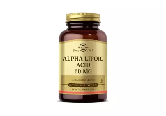 Solgar Alpha Lipoic Acid 60 мг 60 капсул