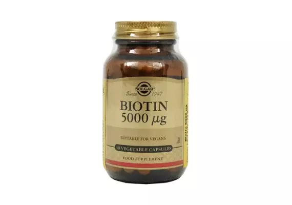 Solgar Biotin 5000 MCG 50 капсул