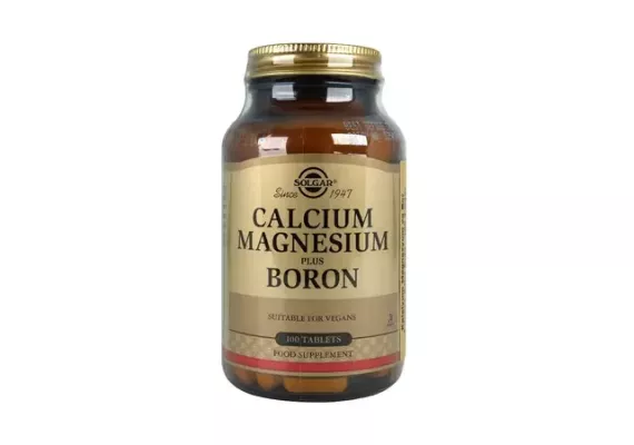 Solgar Calcium Magnesium Plus Boron 100 таблеток