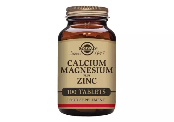 Solgar Calcium Magnesium plus Zinc 100 таблеток