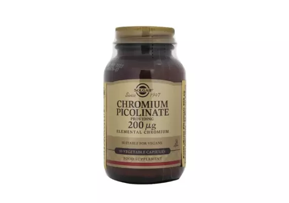 Solgar Chromium Picolinate 200 Mcg 90 капсул