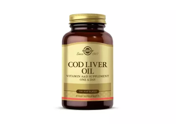 Solgar Cod Liver Oil 100 капсул