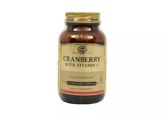 Solgar Cranberry with Vitamin C 60 капсул