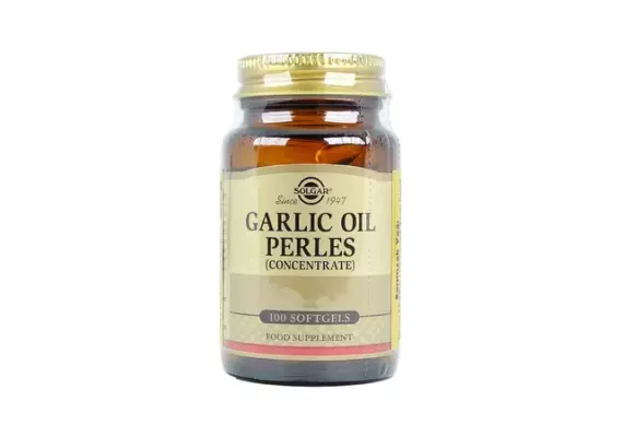 Solgar Garlic Oil 100 капсул