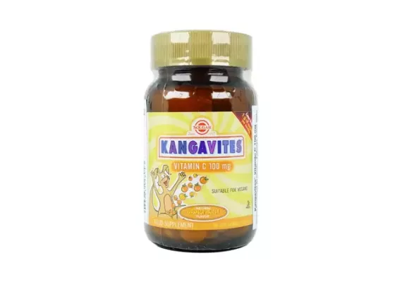 Solgar Kangavites Vitamin C 100 мг 90 жевательных таблеток